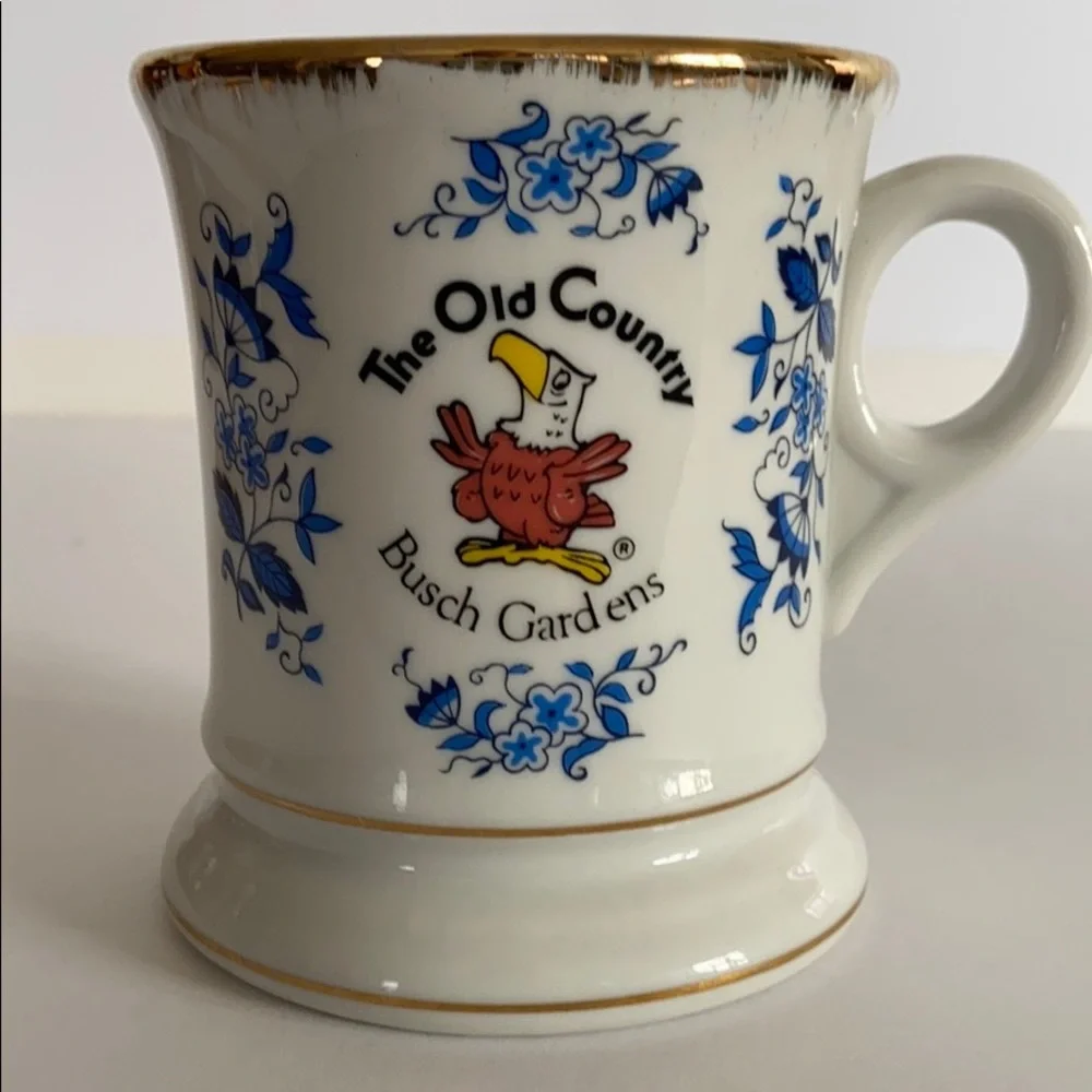 The Old Country Busch Gardens Mustache Mug